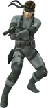 MGS2 Solid Snake