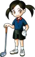 Plum From Mario Golf (Scan By @Juneberri)